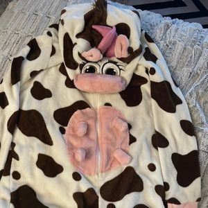 Cow onesie!!